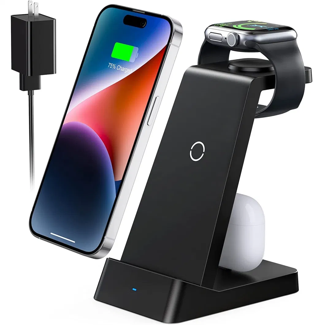 OEM Custom Contract Manufacturing - 3 in 1 Wireless Phone Charger