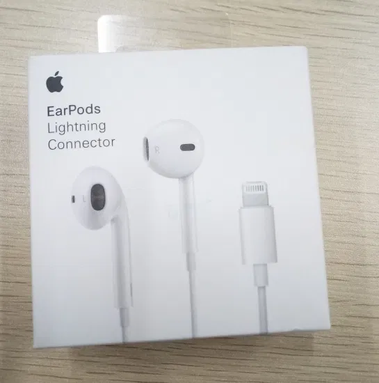 Apple Earpods 7 世代有線ヘッドセット Ligning コネクタイヤホンイヤフォンの卸売